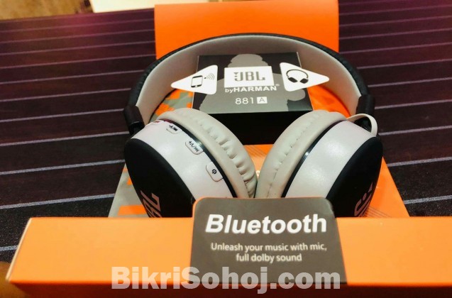 Jbl blutooth headphone.